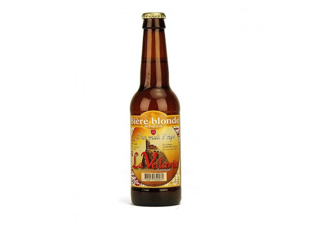 Bière blonde LA VELLAVIA 33CL